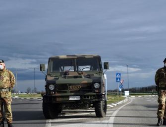 Coronavirus e controlli, a Bologna scende in strada l’esercito