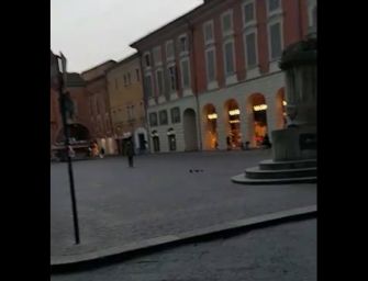 Video Reggio, ore 18: piazza Prampolini e Fontanesi