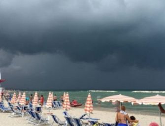 Meteo: vento e temporali sulla Romagna