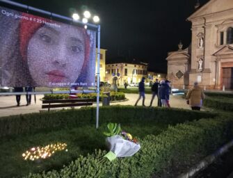 La fiaccolata per l’ultimo saluto a Saman ha attraversato Novellara (video-foto)