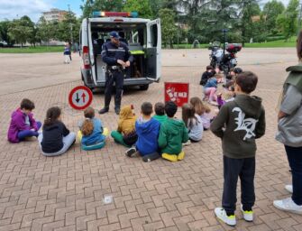 Scandiano, 500 bambini a lezione di educazione stradale