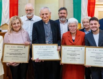 Al cardinale Matteo Maria Zuppi il premio per la pace Giuseppe Dossetti