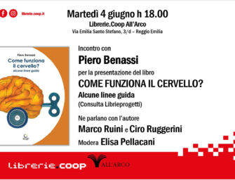 Come funziona il cervello? Piero Benassi all’Arco di Reggio