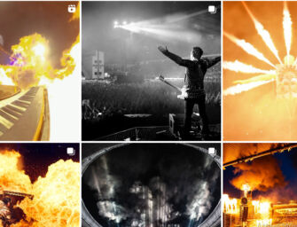 Rammstein: metal e fiamme, fans scatenati