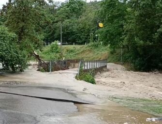 Maltempo. Giornata di paura anche a Vezzano sul Crostolo (VIDEO)