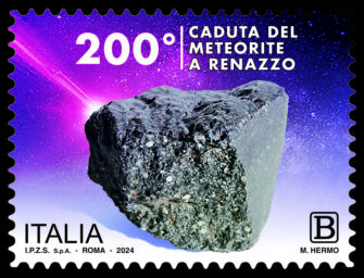 Un francobollo per il meteorite Renazzo