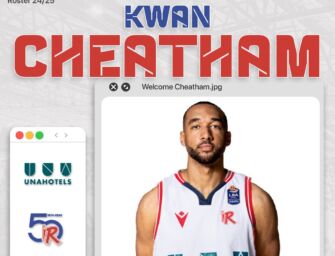 Nuovo acquisto per la Pallacanestro Reggiana, arriva l’ala Kwan Cheatham Jr