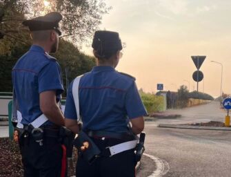 Botte e minacce col machete a Novellara