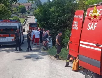 Bimbo di 9 anni in bici cade nel Crostolo a La Vecchia