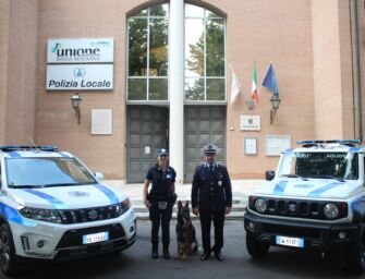 Due nuovi veicoli per l’unità cinofila della polizia della Bassa reggiana