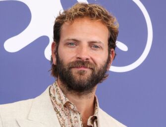 L’attore Alessandro Borghi agli Stalloni di Reggio con Amelio