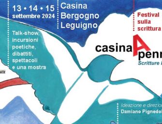 A Casina un Festival sulla scrittura (con autori reggiani)