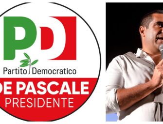 Regionali, nuovo simbolo per il Pd con il nome del candidato