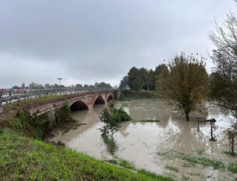 Panaro, chiuso il ponte Navicello vecchio