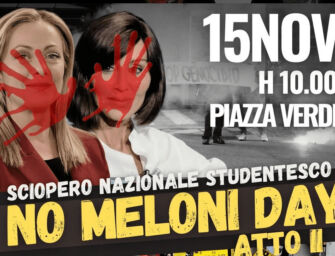 “No Meloni Day”, è polemica sui manifesti